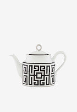 Ginori 1735 Labirinto Teapot with Platinum Trim White 004RG00 FTE400010900G00125100