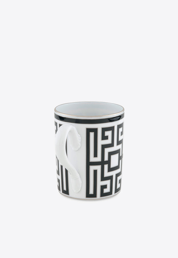 Ginori 1735 Labirinto Porcelain Mug Monochrome 004RG00 FTZ701 01 0400 G00125100