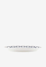 Ginori 1735 Medium Catene Oval Platter White 004RG00 FVS130010340G00125600