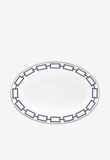 Ginori 1735 Medium Catene Oval Platter White 004RG00 FVS130010340G00125600