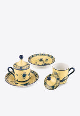 Ginori 1735  Oriente Italiano Coffee Cup and Saucer - Set of 2 004RG00 FX9176 01 G00123900 Yellow