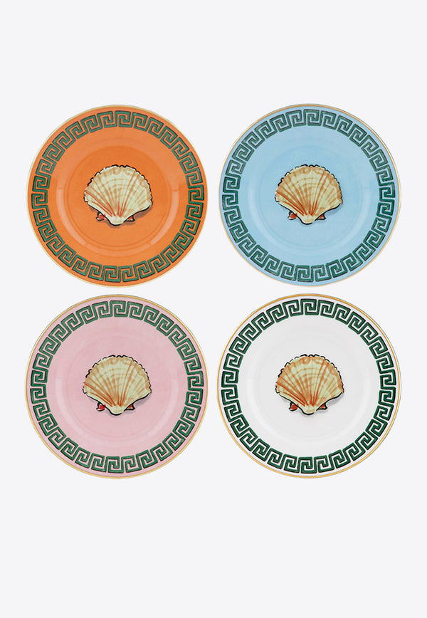 Ginori 1735 Il Viaggio di Nettuno Bread Plates Gift Set- Set of 4 Multicolor 004RG00 FXP411 01 0160 G00130300