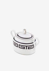 Ginori 1735 Labirinto Sugar Bowl White 004RG00 FZU000010150G00125100