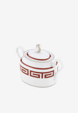 Ginori 1735 Labirinto Sugar Bowl White 004RG00 FZU000010150G00125300