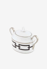 Ginori 1735 Catene Sugar Bowl White 004RG00 FZU000010150G00125500
