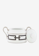 Ginori 1735 Catene Sugar Bowl White 004RG00 FZU000010150G00125500