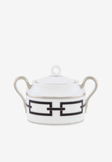 Ginori 1735 Catene Sugar Bowl White 004RG00 FZU000010150G00125500