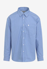 Keene Long-Sleeve Striped Shirt