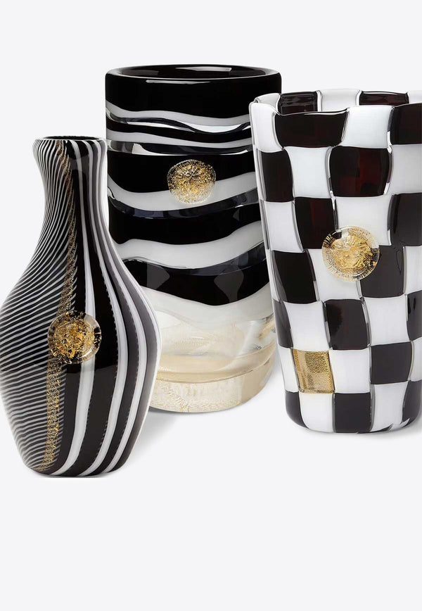 Versace Home Collection X Venini Medusa Vases - Set of 3 Monochrome 00972+6+01025