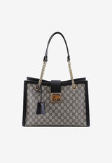 Gucci Medium GG Padlock Shoulder Bag Black 479197KHNKG_9769