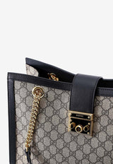 Gucci Medium GG Padlock Shoulder Bag Black 479197KHNKG_9769