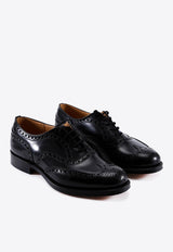 Church's Burwood Leather Brogue Shoes Black EEB0029XV_F0AAB