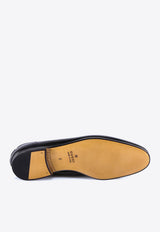 Gucci Jordaan Horsebit Leather Loafers Black 406994BLM00_1000