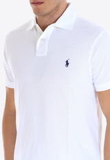 Polo Ralph Lauren Logo Embroidered Polo T-shirt White 710548797_001