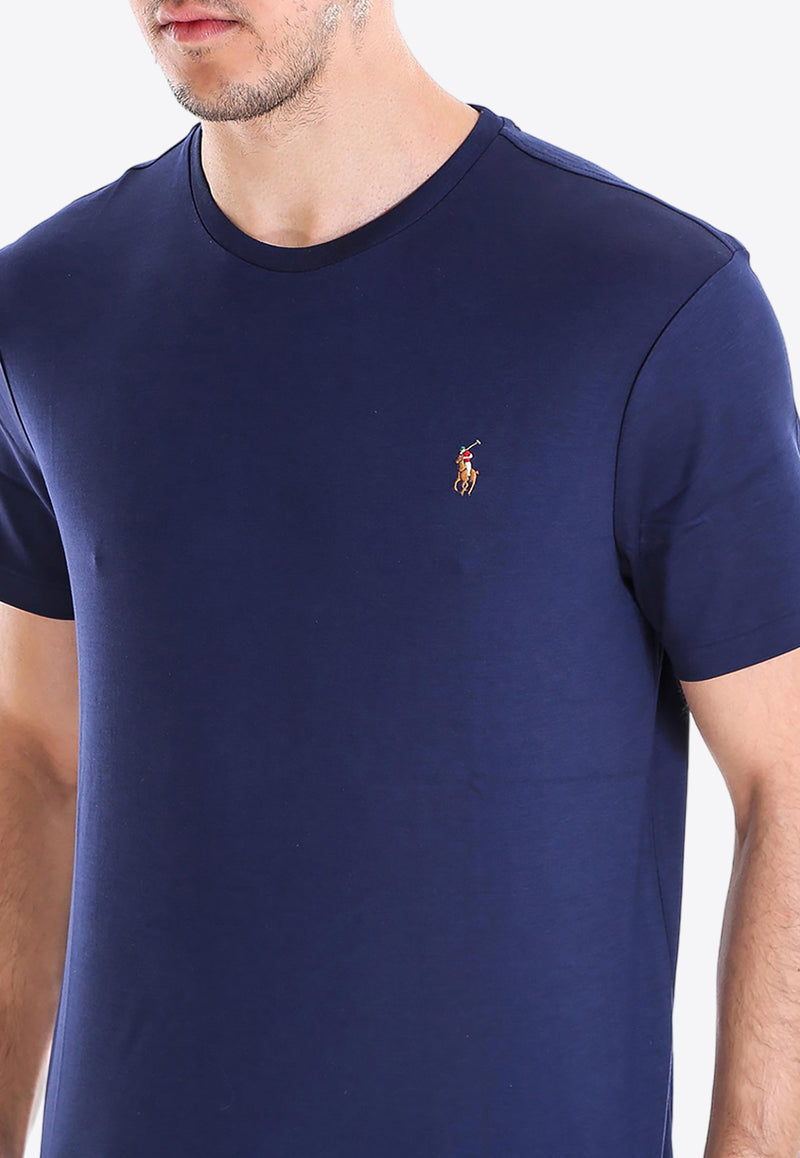 Polo Ralph Lauren Logo-Embroidered Crewneck T-shirt 710740727_003
