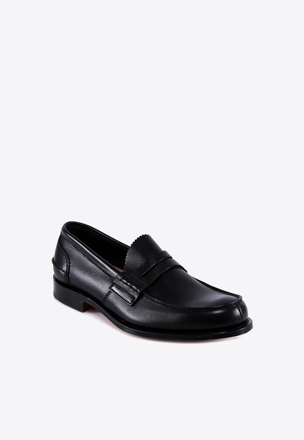 Church's Pembrey Leather Penny Loafers Black EDB0039FG_F0AAB