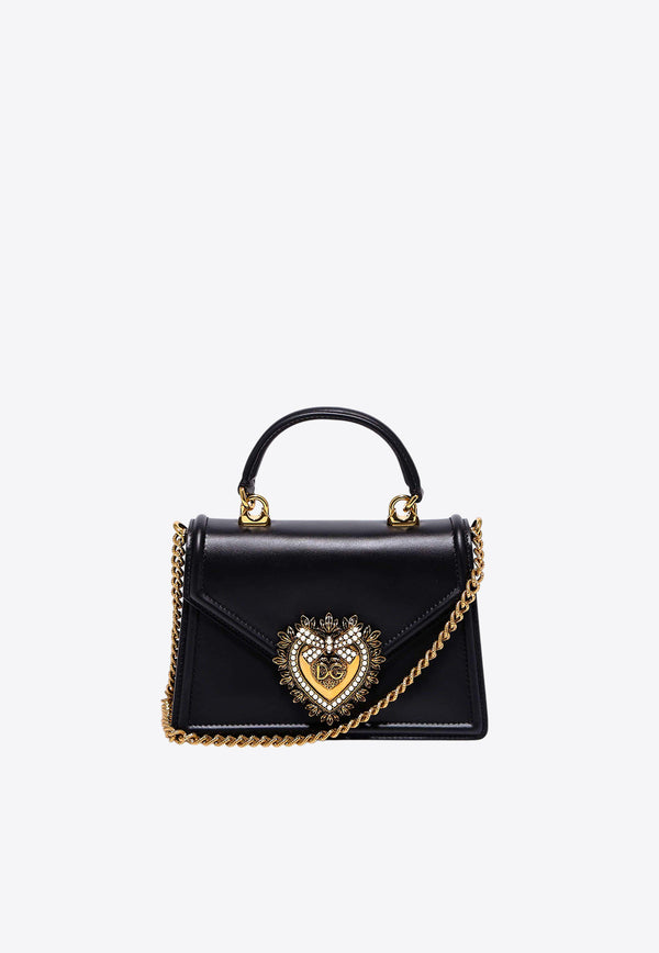 Dolce & Gabbana Small Devotion Calfskin Top Handle Bag BB6711AV893_80999