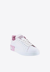 Dolce & Gabbana Portofino Low-Top Leather Sneakers White CK1544AX615_87587