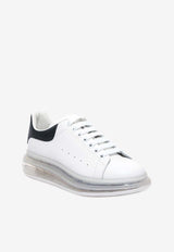 Alexander McQueen Oversize Clear Sole Low-Top Sneakers White 604232WHX98_9061