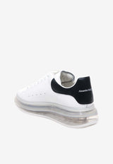 Alexander McQueen Oversize Clear Sole Low-Top Sneakers White 604232WHX98_9061