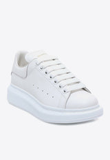 Alexander McQueen Oversized Leather Sneakers White 553770WHGP0_9000