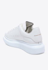 Alexander McQueen Oversized Leather Sneakers White 553770WHGP0_9000