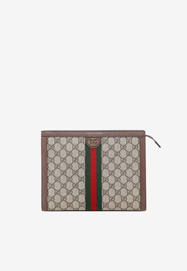 Gucci Ophidia GG Supreme Zip Pouch Beige 62554996IWG_8745