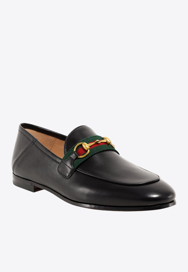 Gucci Classic Web Leather Loafers 631619CQXM0_1060