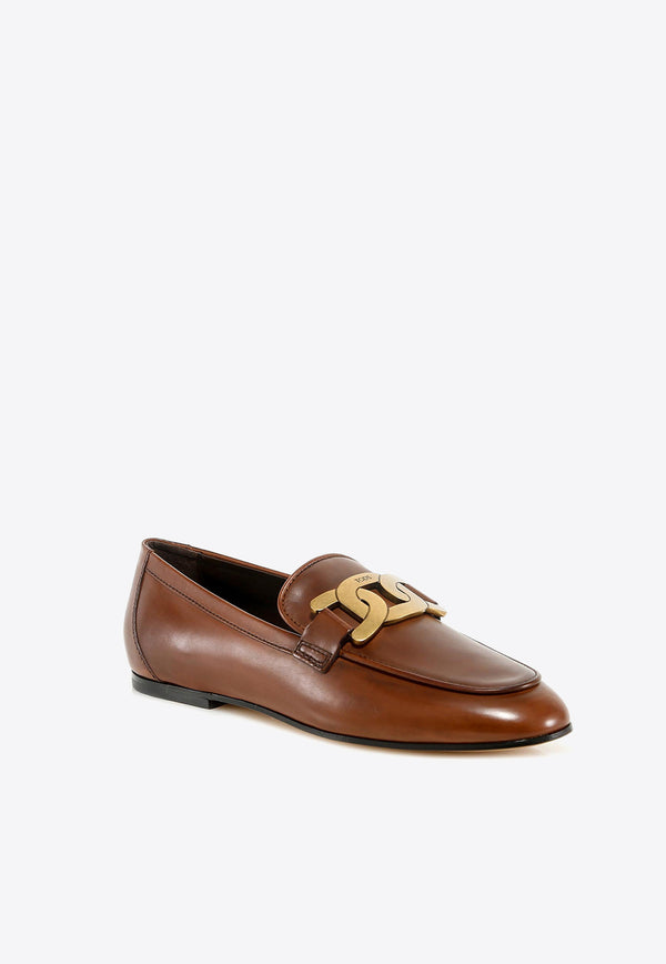 Tod's Kate Leather Loafers Brown XXW79A0DD00NF5_S607