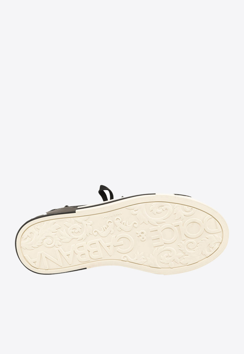 Dolce & Gabbana Custom 2.Zero Leather Low-Top Sneakers CS1863AO223_8B979