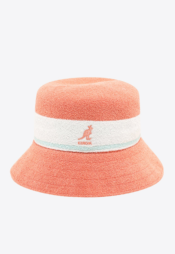 Kangol Bermuda Stripe Bucket Hat Pink K3326ST_PINK