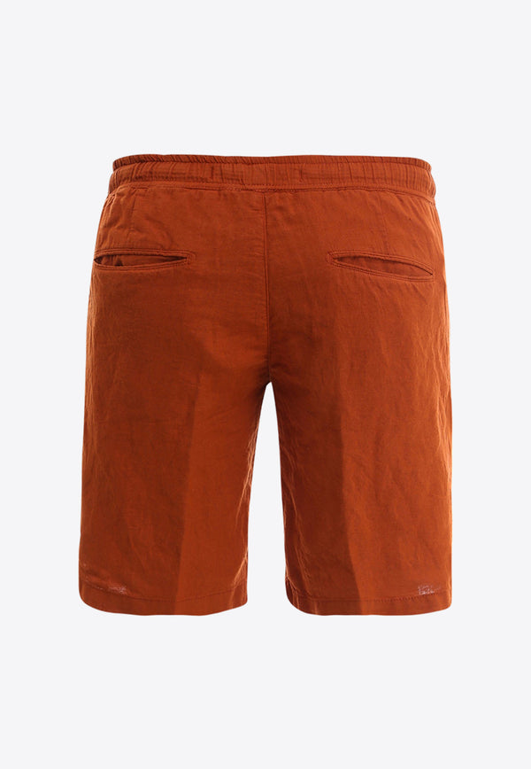 Perfection Gdm Casual Bermuda Shorts Orange 21P71949_18