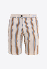 Perfection Gdm Striped Bermuda Shorts Multicolor 21P72097_04