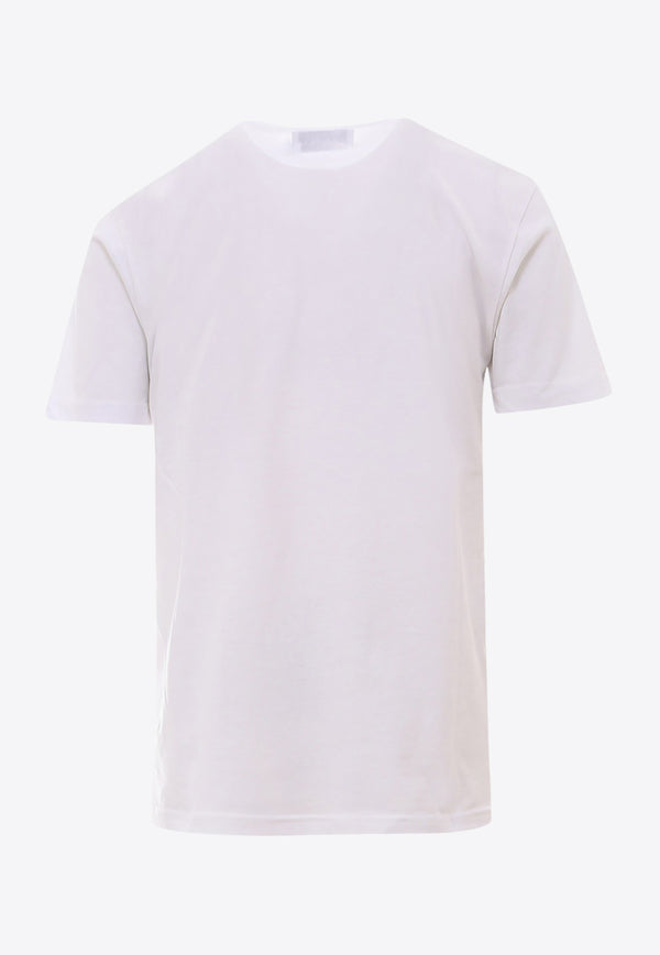 The Silted Company Graphic Print Crewneck T-shirt White TSPMWH_WHITE