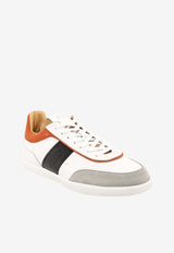 Tod's Tabs Leather and Suede Sneakers White XXM68C0DP30OV6_0XNF