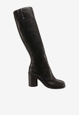 Maison Margiela Tabi 80 Knee-High Boots Black S34WW0057P3753_T8013