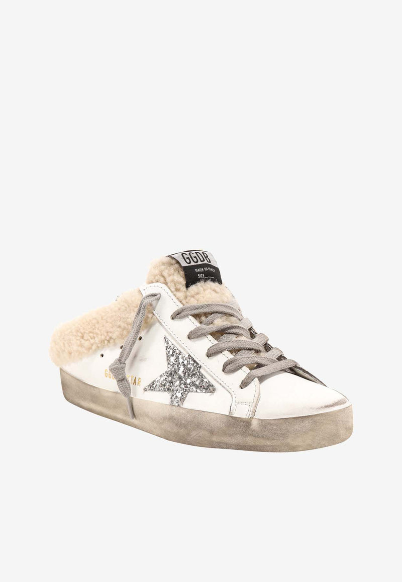 Golden Goose DB Super-Star Shearling Leather Sabot Sneakers

 White GWF00110F002306_10224