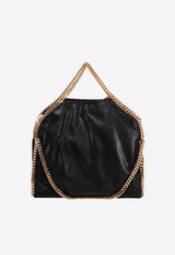 Stella McCartney Falabella Fold-Over Logo Charm Tote Bag Black 234387W9355_1000