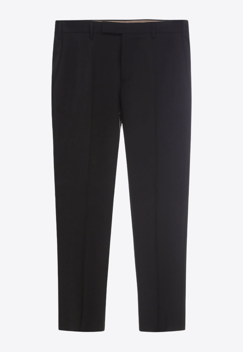 PT Torino Edge Straight-Leg Tailored Pants Black COAFX0Z00FWDTO55_0990