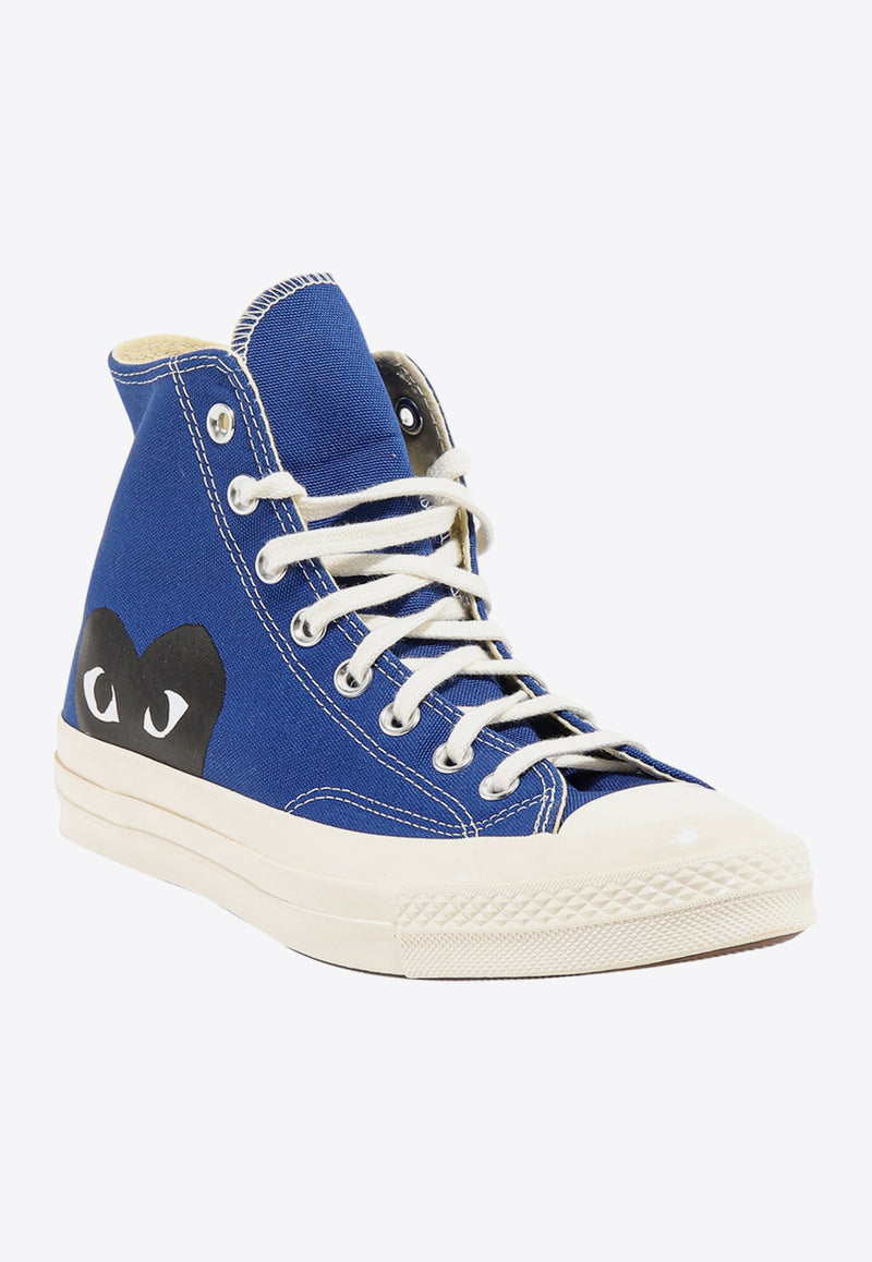 Comme Des Garçons Play X Converse Chuck 70 High-Top Sneakers Blue P1K122_BLUE