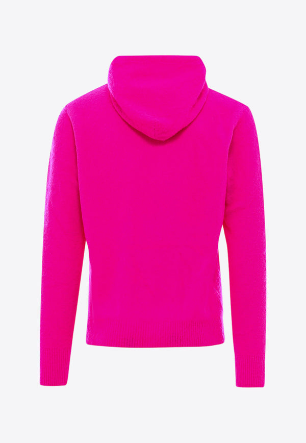 anyLovers Wool-Blend Hooded Sweatshirt Pink AI21ANY13_FUCSIA