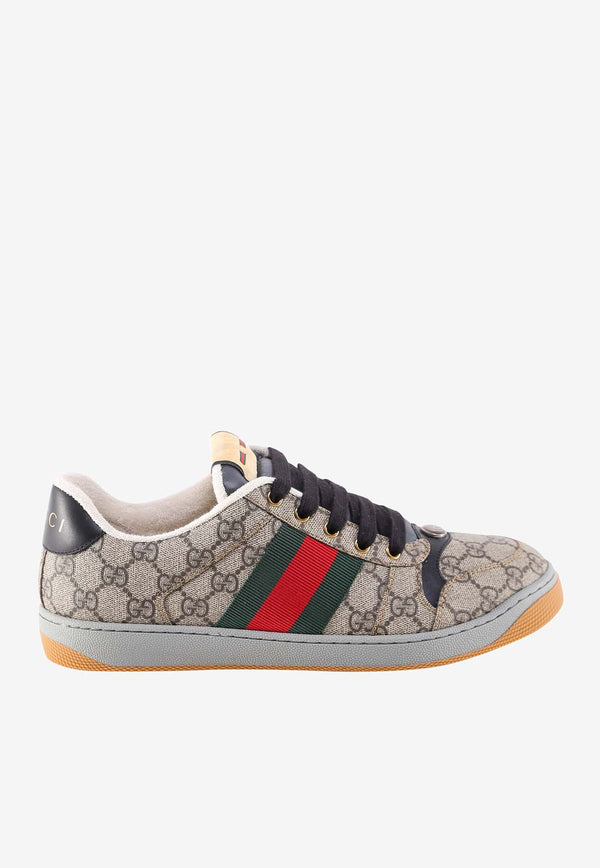Gucci Screener GG Monogram Low-Top Sneakers Beige 67453096GE0_9766