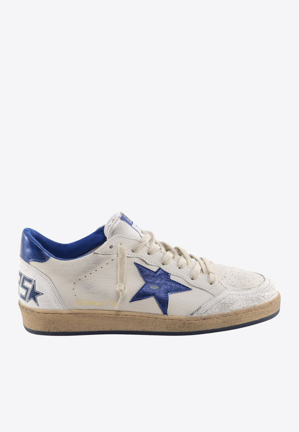 Golden Goose DB Ball Star Leather Low-Top Sneakers White GMF00117F002198_10327