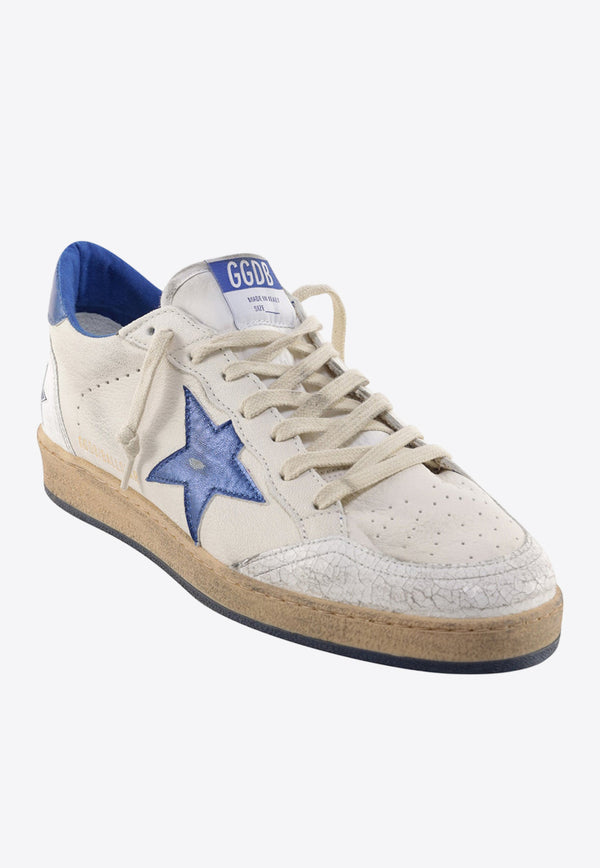 Golden Goose DB Ball Star Leather Low-Top Sneakers White GMF00117F002198_10327