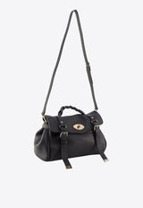 Mulberry Alexa Leather Top Handle Bag Black HH6746736_A100