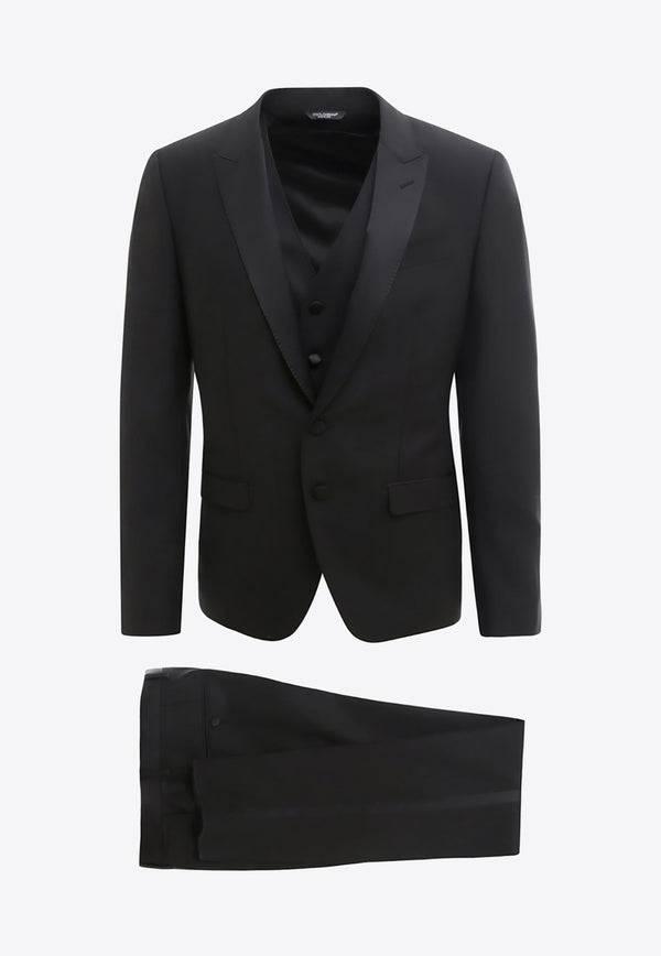 Dolce & Gabbana Wool and Silk Single-Breasted Suit  GK2WMTFU2Z8_N0000