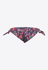 Isabel Marant Sukie Floral Print Bikini Bottom Multicolor SL000322P007W_30FN