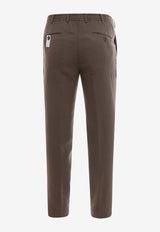 PT Torino Straight-Leg Tailored Pants Brown COVTJGZ20CL1PU31_Y180
