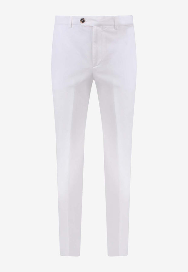 Brunello Cucinelli Slim-Fit Chino Pants White M252DI1770_C2200