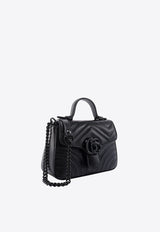 Gucci GG Marmont Shoulder Bag Black 702563DTDFV_1000